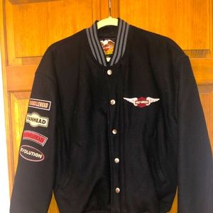 Harley-Davidson lined wool jacket. Men’s S (W med)